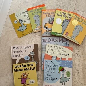 Mo Willems Pigeon Book Collection
